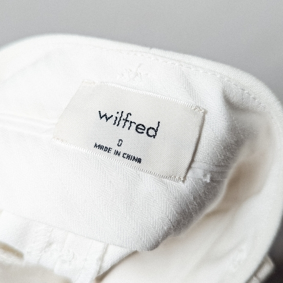 ARITZIA WILFRED Ibiza Pants White 0 - Picture 11 of 12